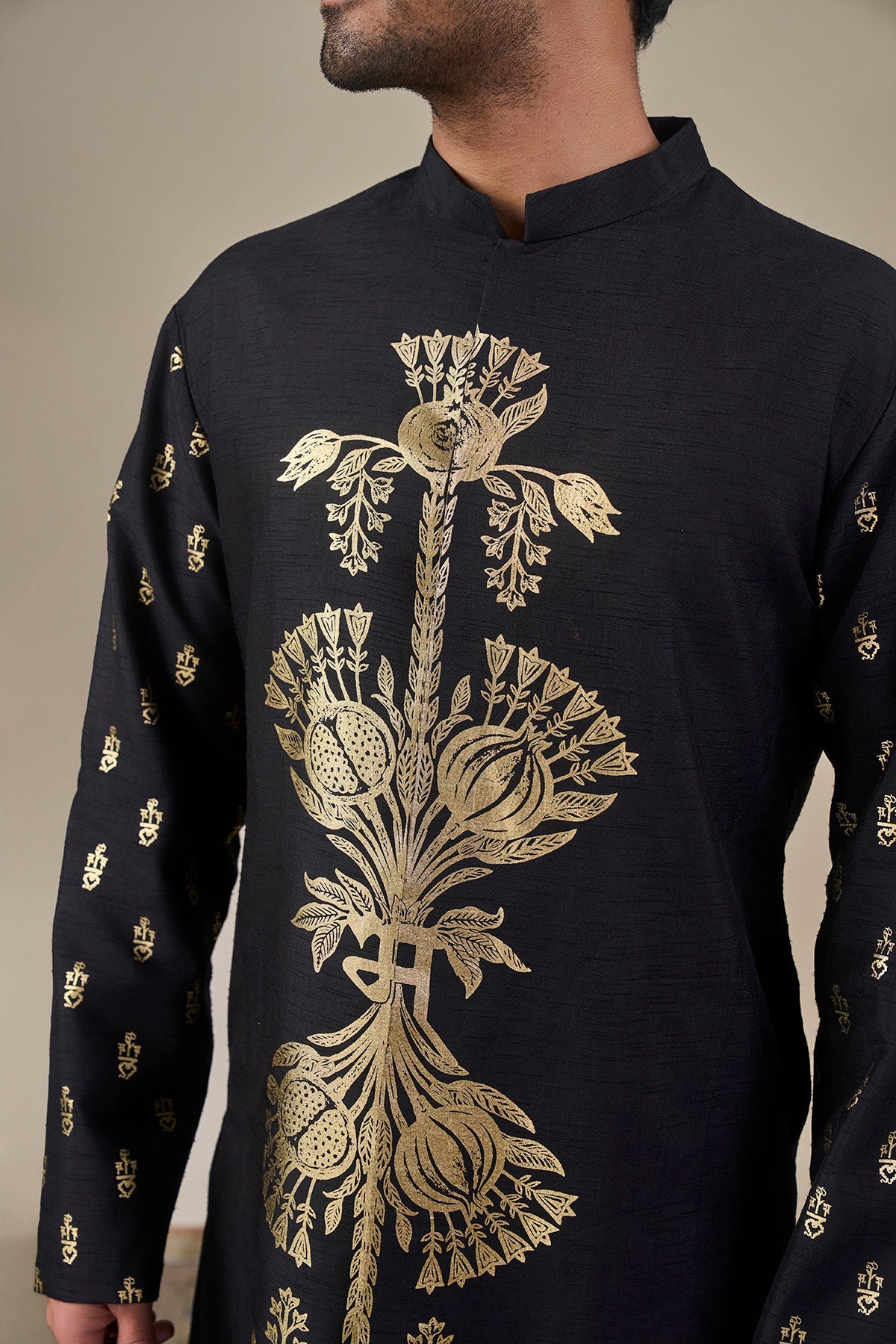 Black Anaar Arcade Kurta