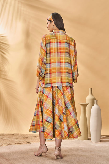 Sundowner Checkered Swing Set
