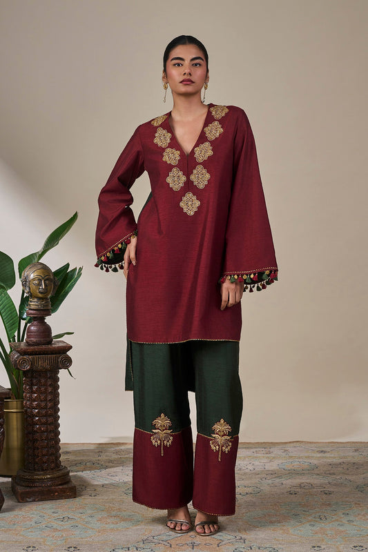Mehr Bagh Kurta Set