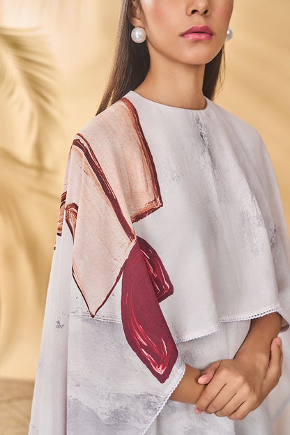 Moon & Mist Cape Kaftan
