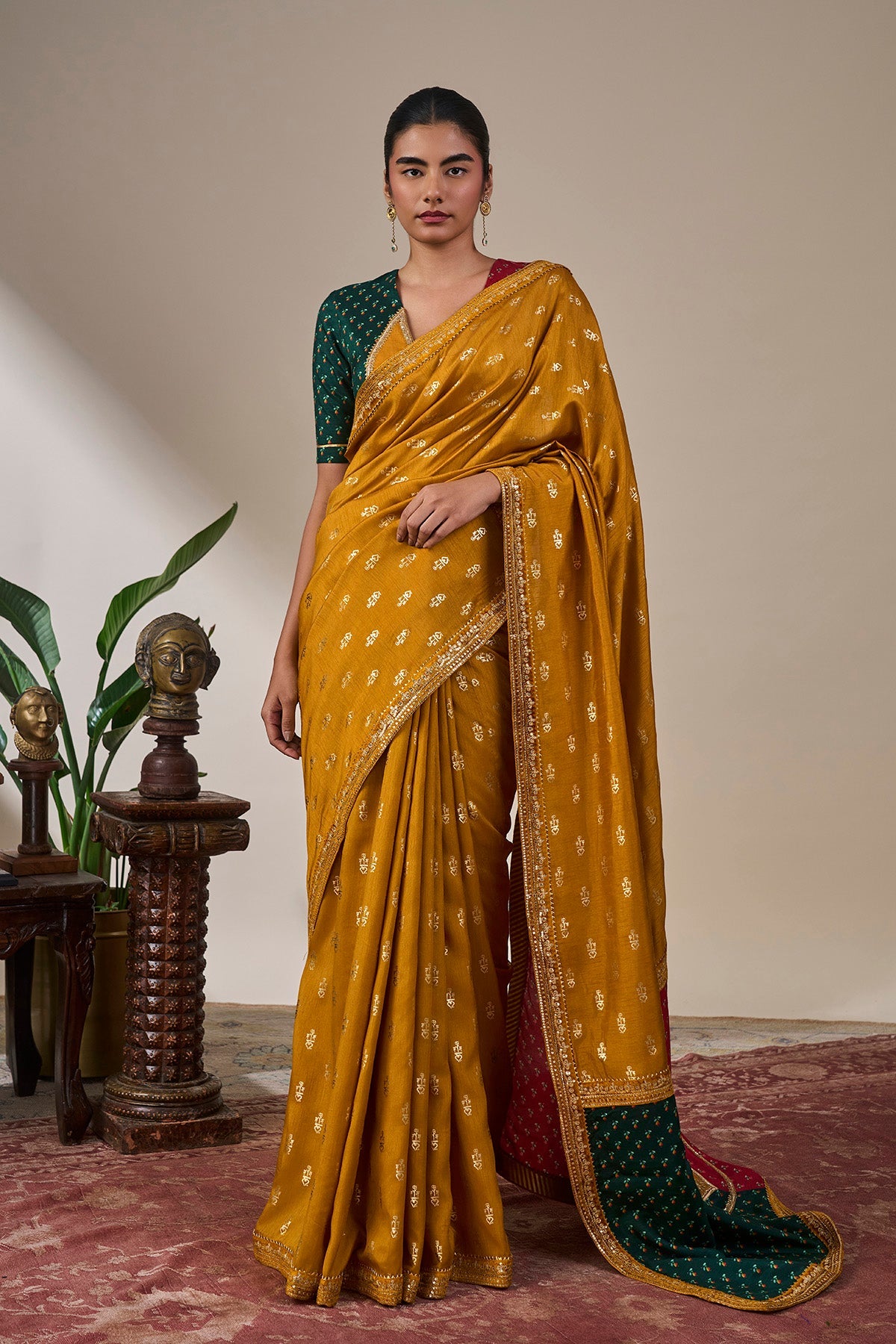 Panna And Rubi Saree