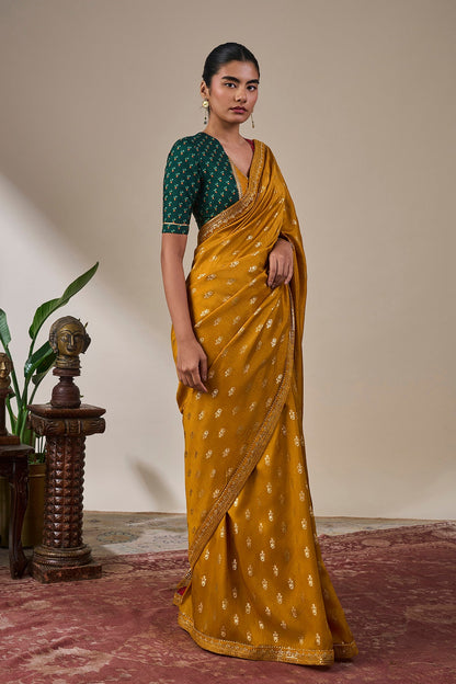 Panna And Rubi Saree