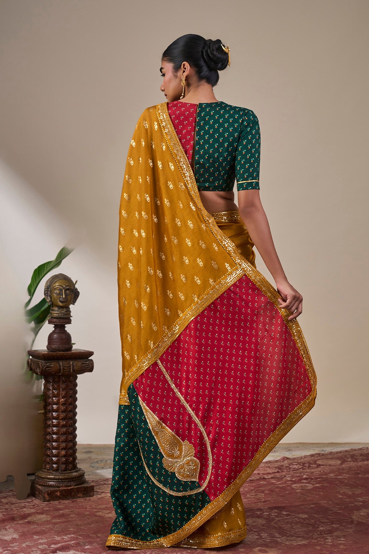 Panna And Rubi Saree
