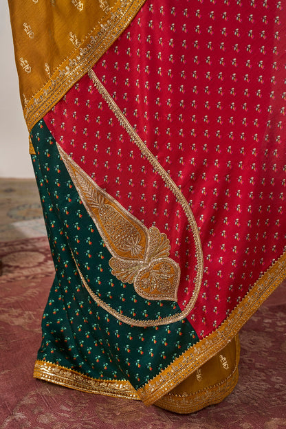 Panna And Rubi Saree