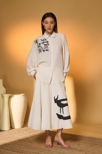 Moo Meadow Skirt Set