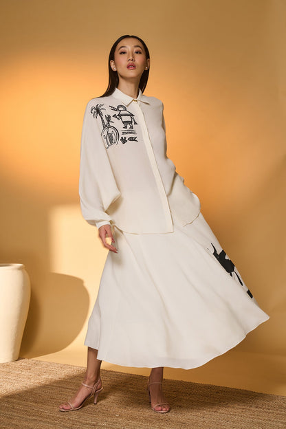 Moo Meadow Skirt Set