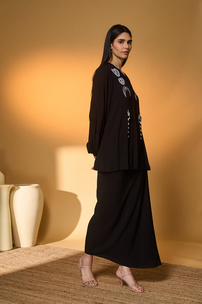 Black Midnight Snack Skirt Set