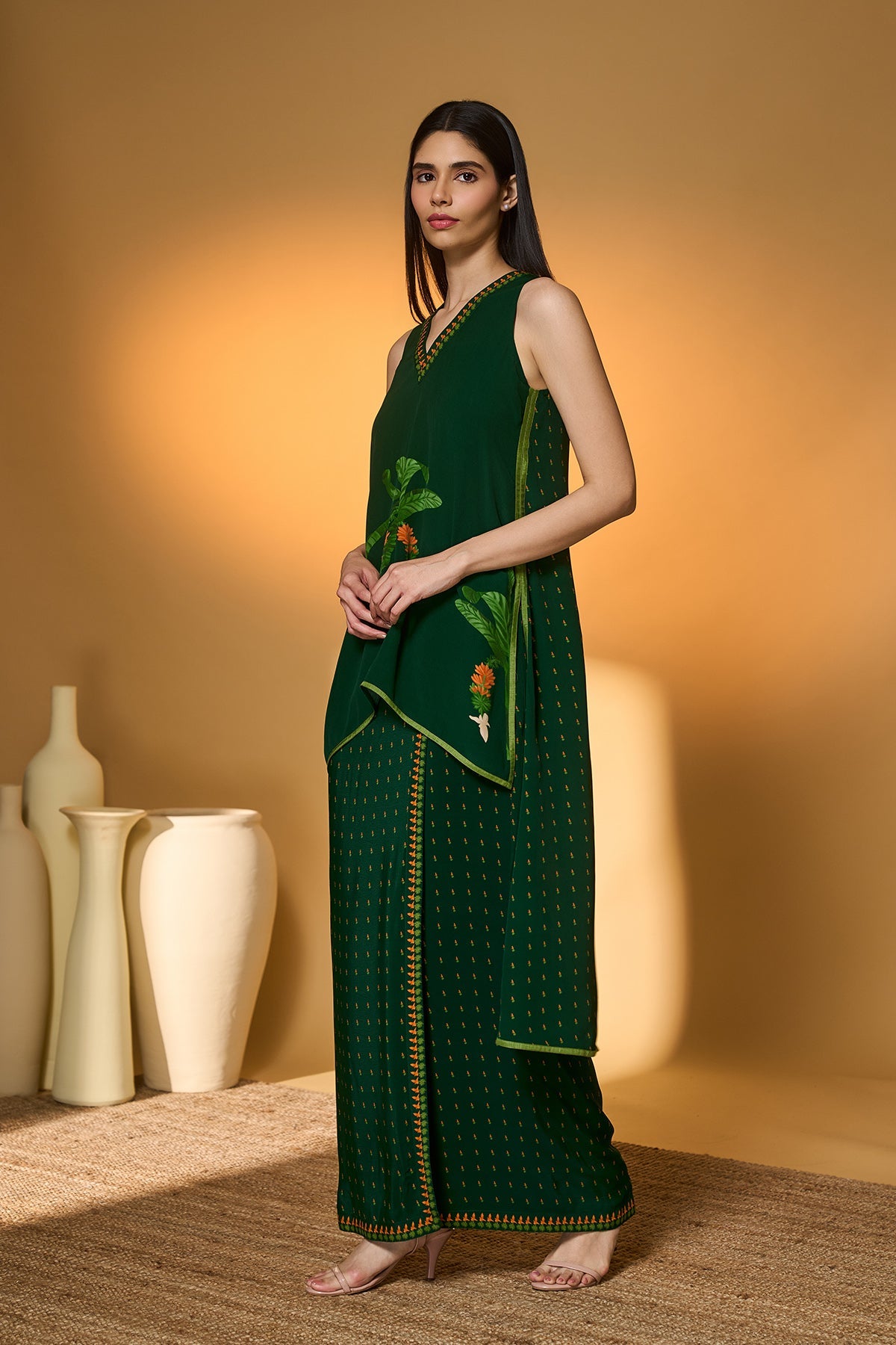 Green Tropical Fusion Set