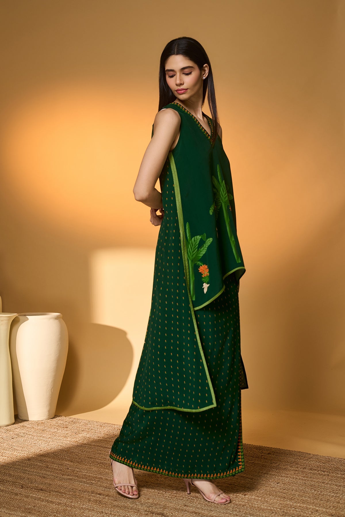 Green Tropical Fusion Set