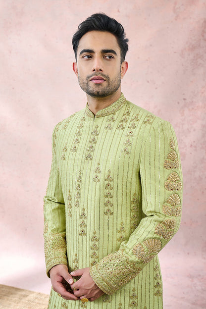 The Pista Barfi Sherwani Set