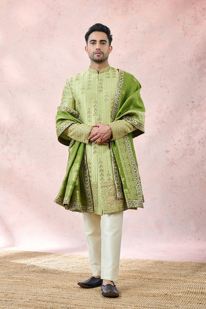 The Pista Barfi Sherwani Set