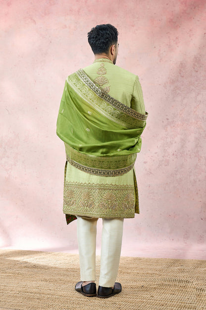 The Pista Barfi Sherwani Set