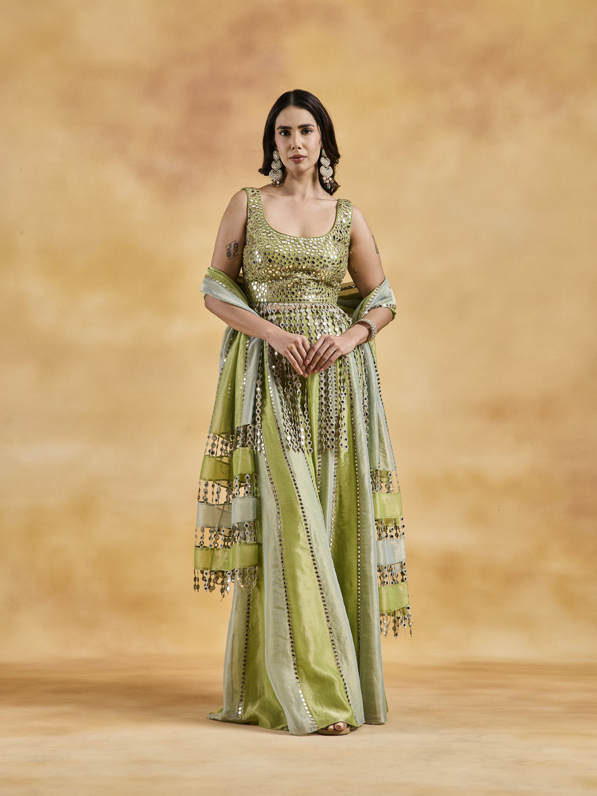 Aqua Lime Sherara Set