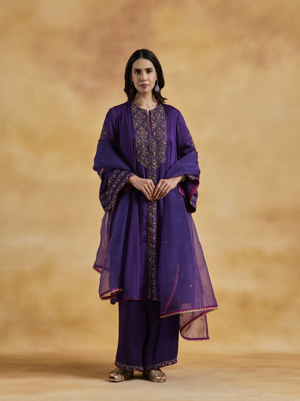 Deep Purple Antique Suit Set