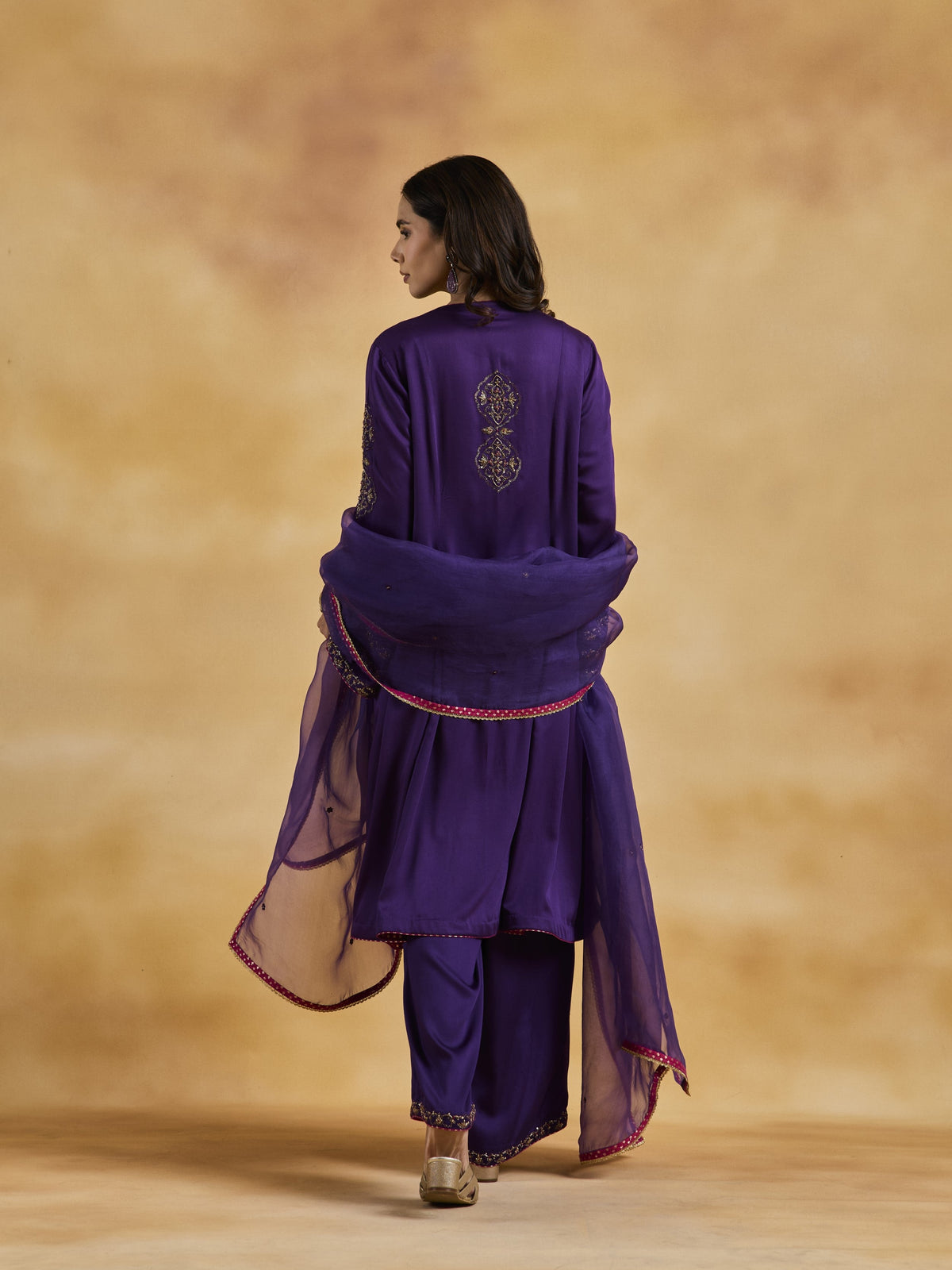 Deep Purple Antique Suit Set