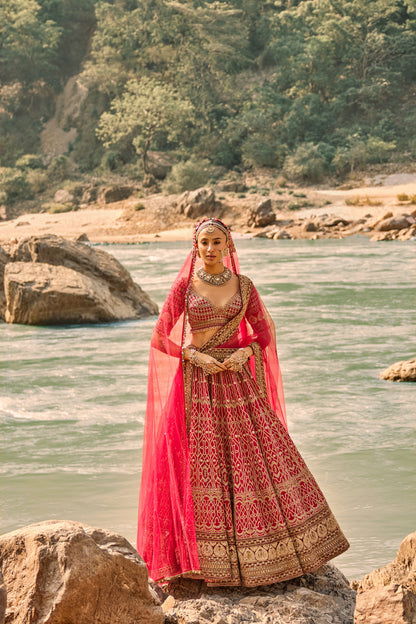 Regalia Jaali Lehenga