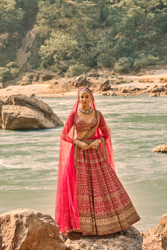 Regalia Jaali Lehenga