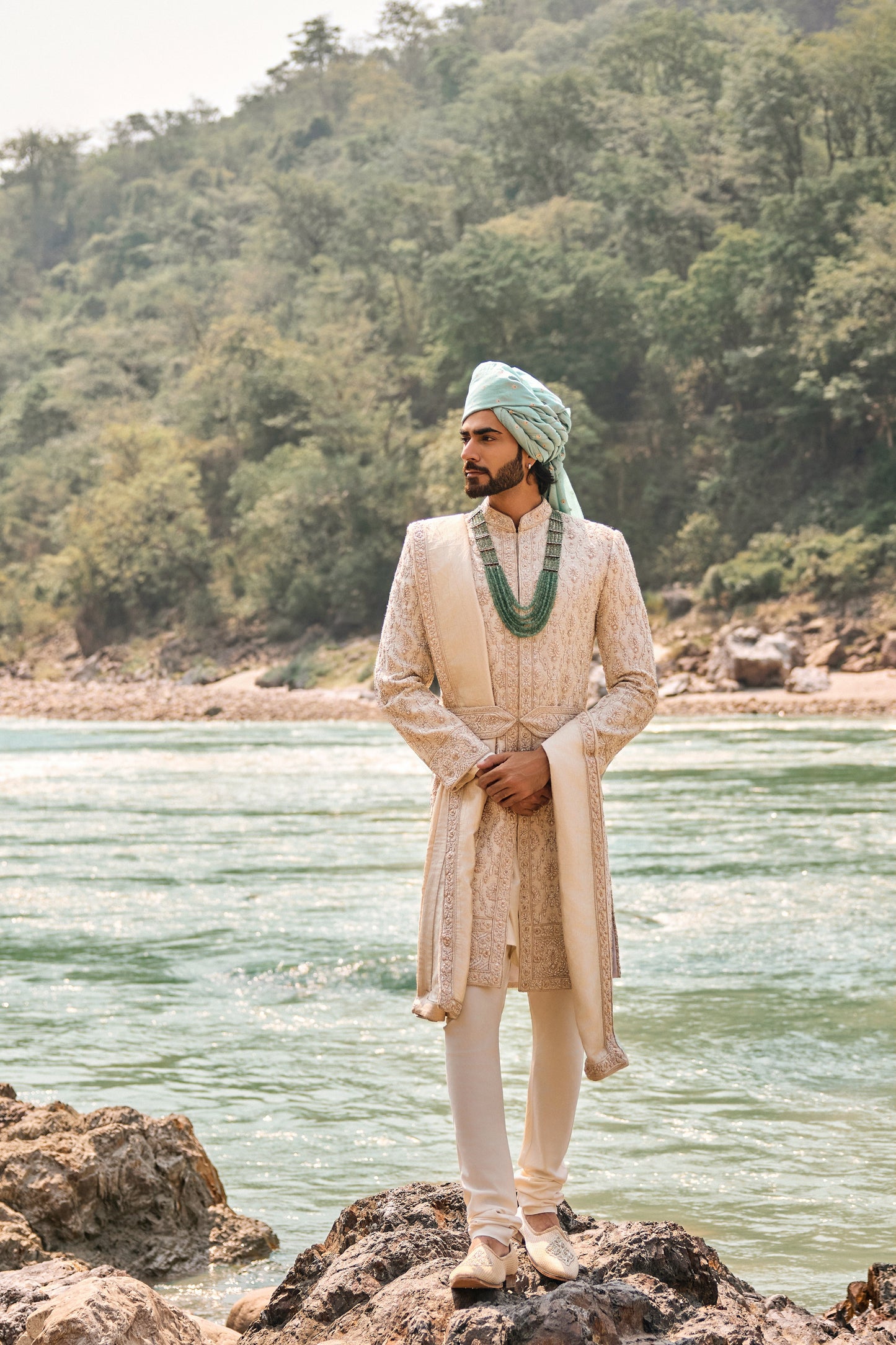 Ivory Regalia Sherwani Set