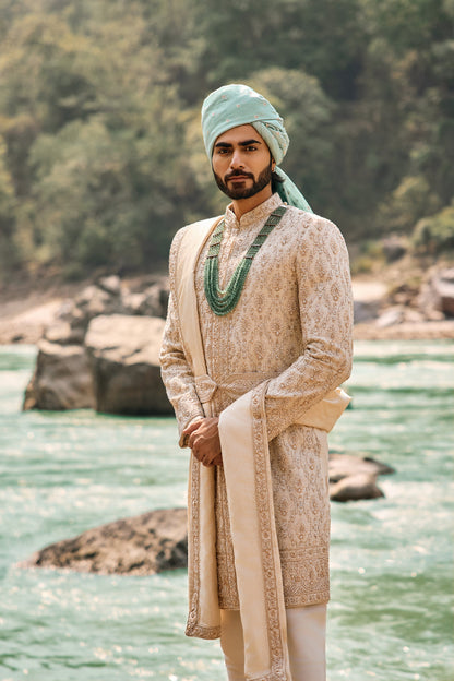 Ivory Regalia Sherwani Set