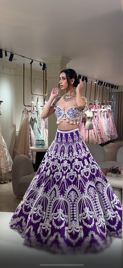 Amethyst Lehenga