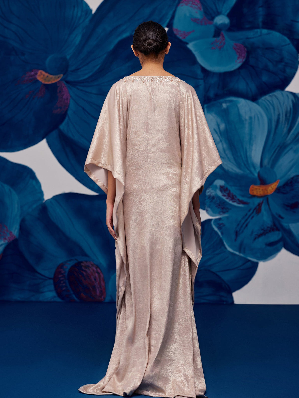Spendlour Nude Kaftan
