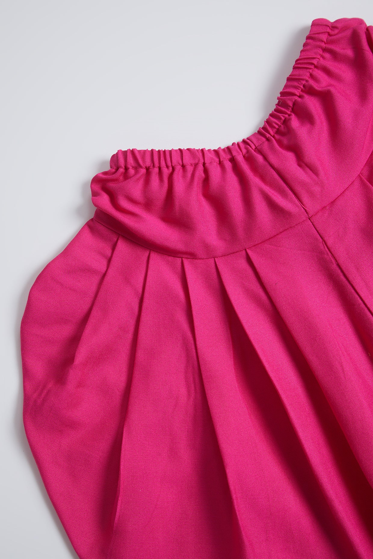 Turmeric Yellow & Pink Printed Dhoti Set For Girls by Pankhuri by Priyanka - Kids at Pernia's Pop Up Shop