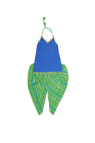 Turquoise Cotton Dhoti Set For Girls by Pankhuri by Priyanka - Kids at Pernia's Pop Up Shop