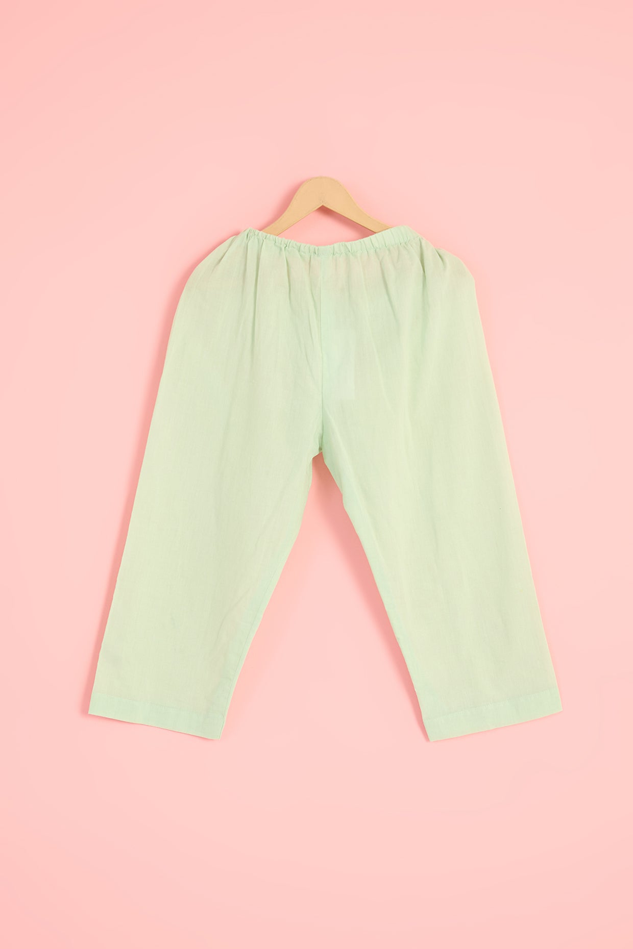 Green Silk Blend Embroidered Kurta Set For Boys by Pankhuri by Priyanka - Kids at Pernia's Pop Up Shop