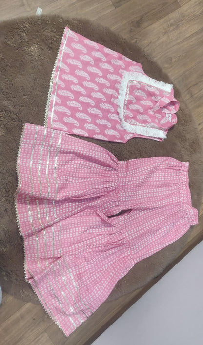Light Pink Garara set