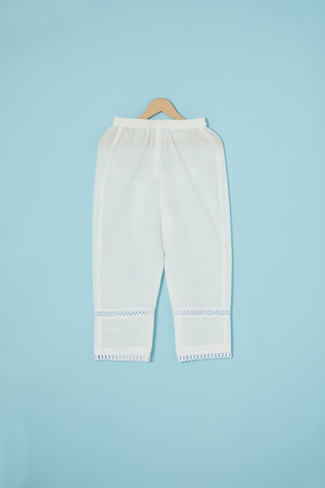 Pink Cotton Hand Block Printed Kurta Set For Girls by Pankhuri by Priyanka - Kids at Pernia's Pop Up Shop