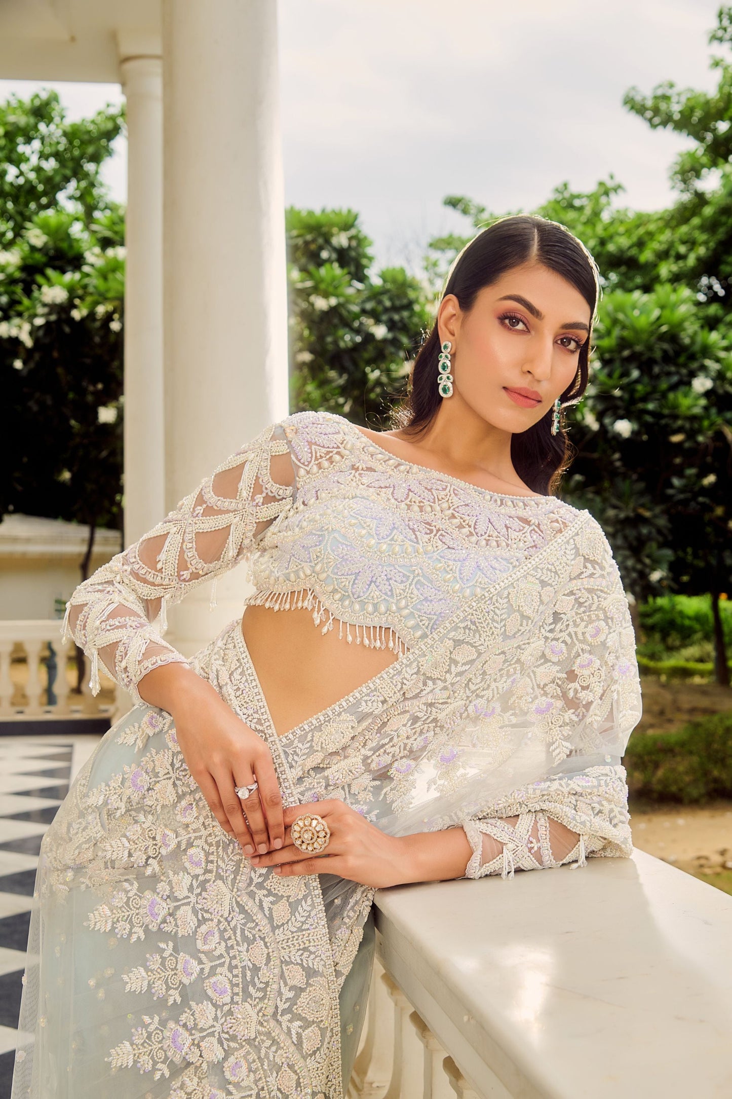 Porcelain Saree