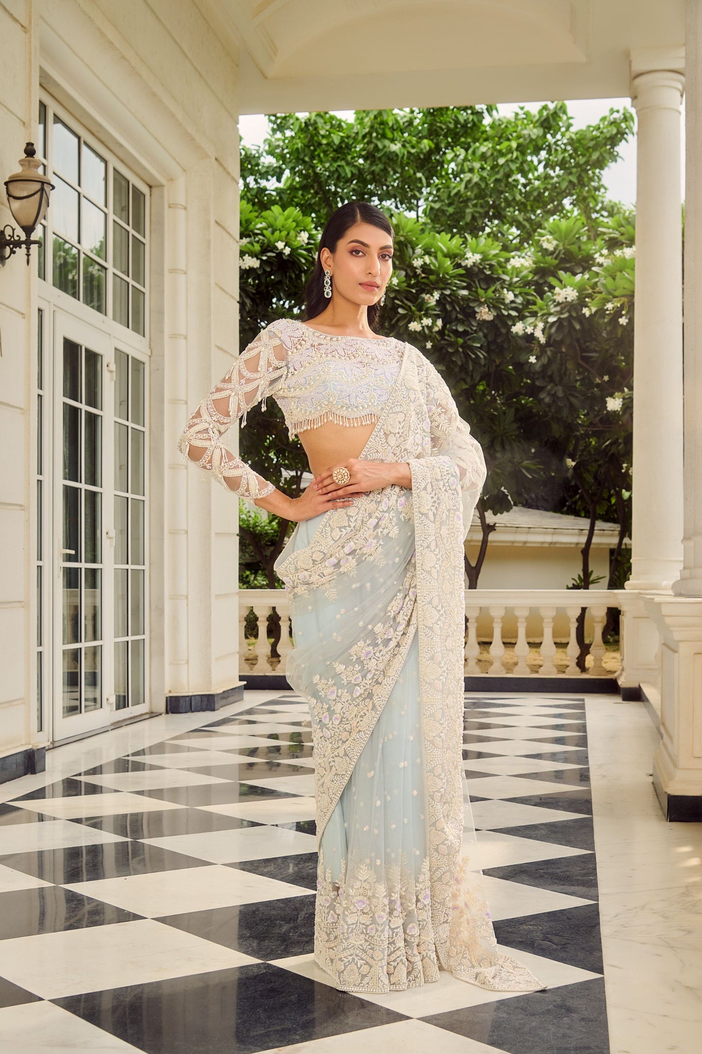 Porcelain Saree
