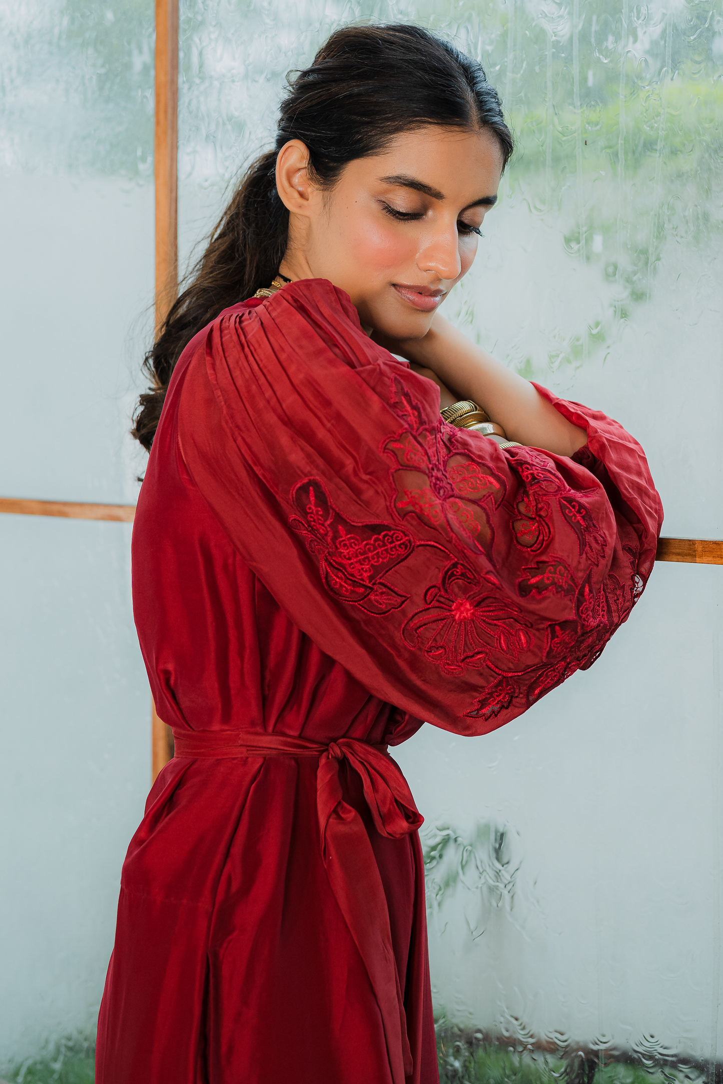 DAHLIA JUMPSUIT – RED
