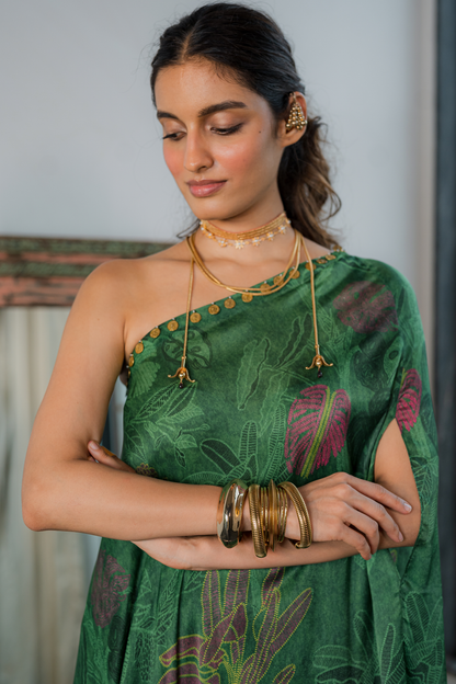 CALLA DRESS SET – GREEN