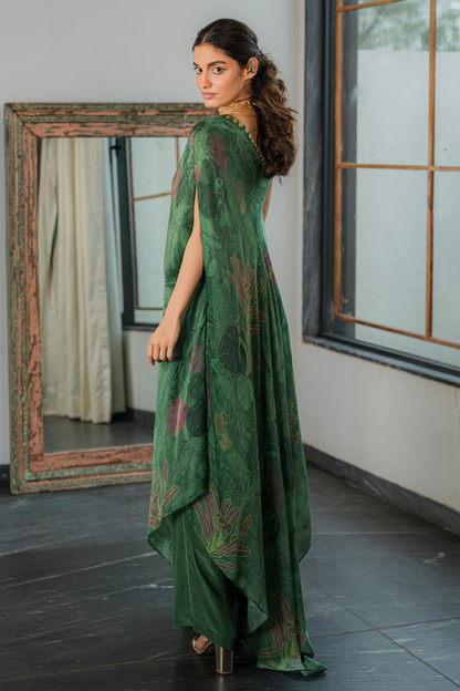 CALLA DRESS SET – GREEN