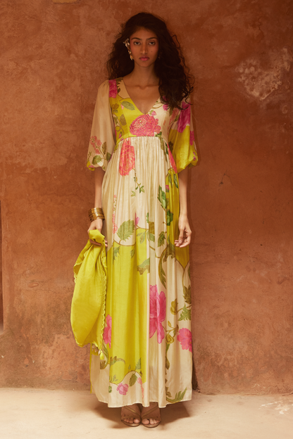 MARIGOLD DRESS – IVORY
