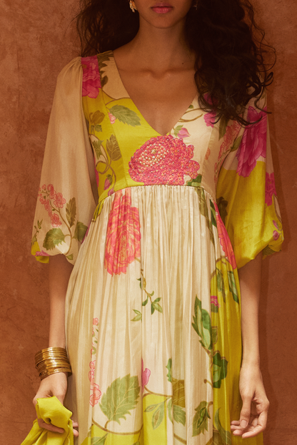 MARIGOLD DRESS – IVORY