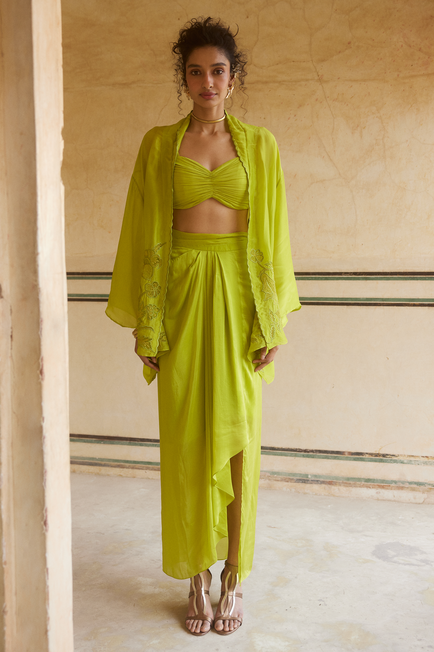 SOPHIA JACKET SET – LEMON