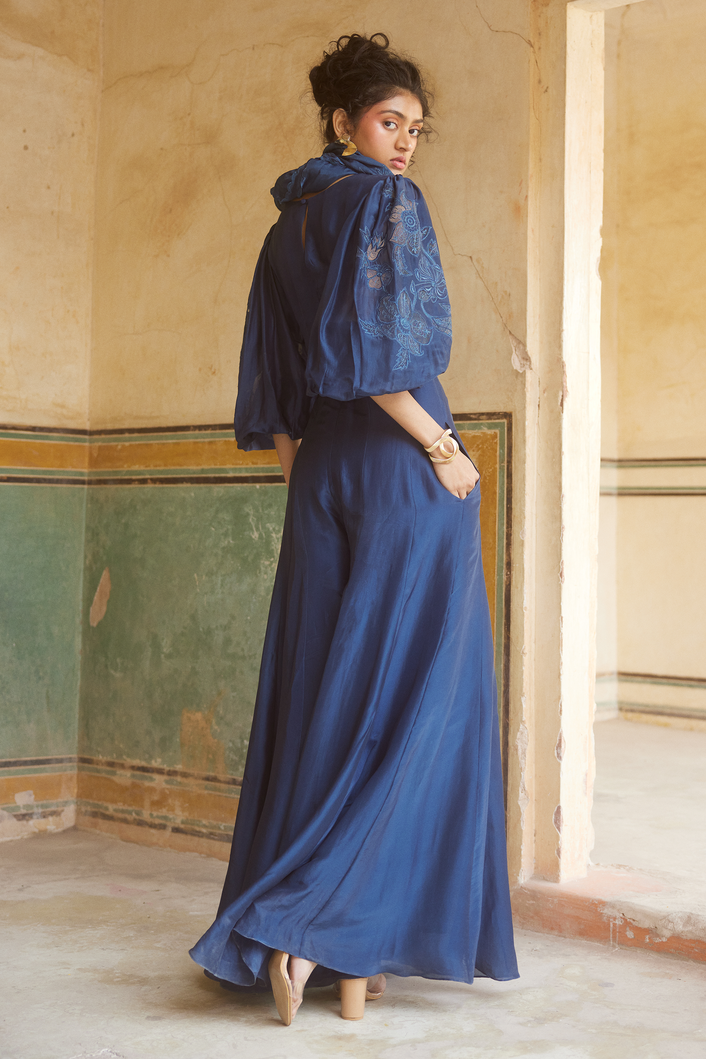 DAHLIA JUMPSUIT – BLUE