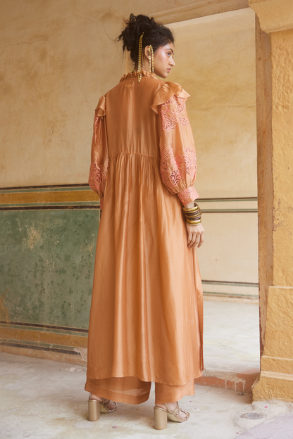 ANASTASIA JACKET SET – PEACH