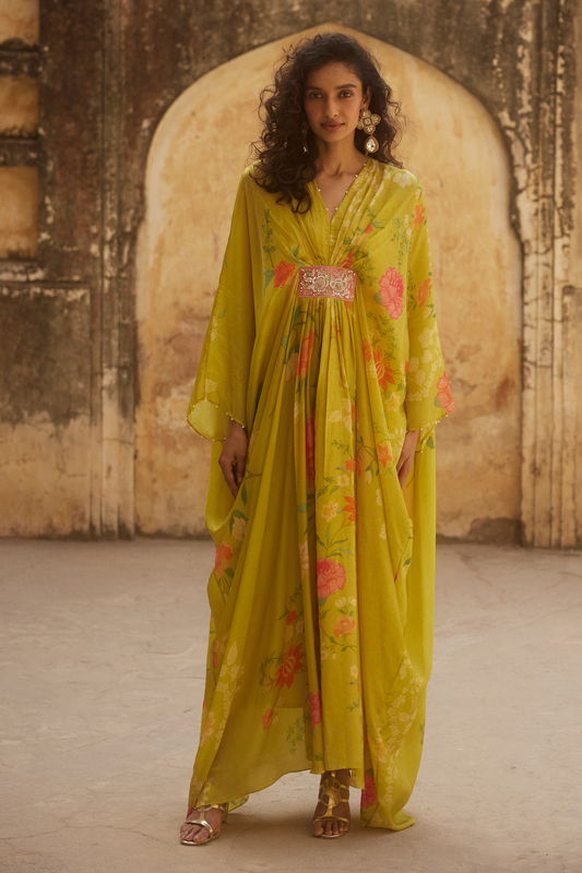 HAZEL KAFTAN – LIME