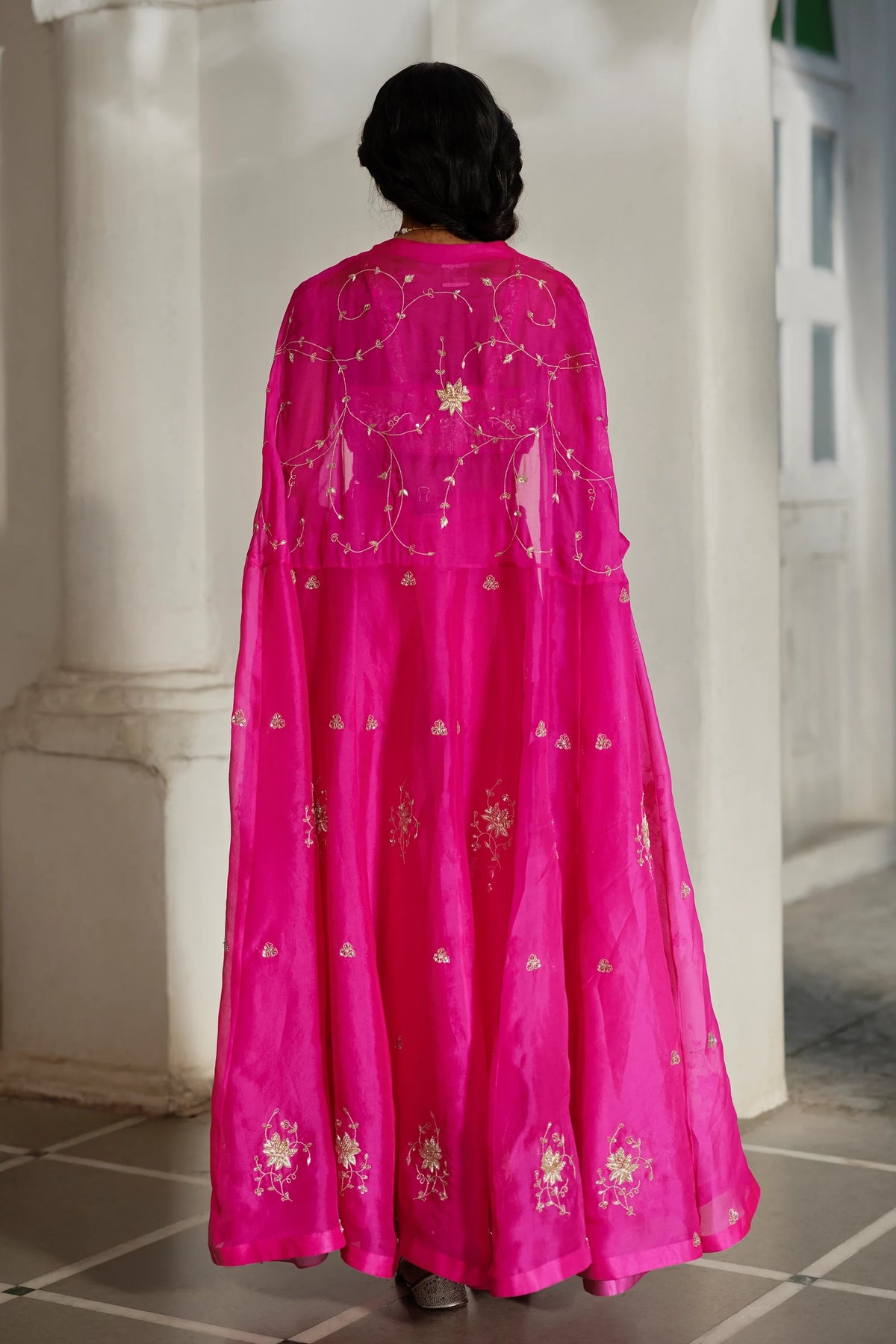 ARI CAPE PALAZZO SET