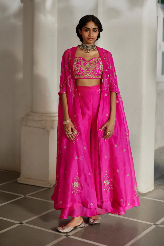 ARI CAPE PALAZZO SET