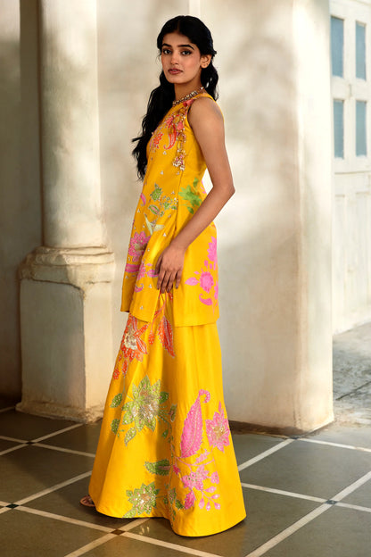 HALO KURTI SET – HONEY