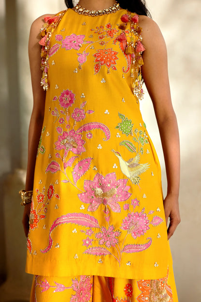 HALO KURTI SET – HONEY