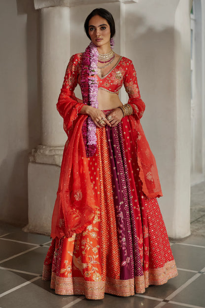 INDU LEHENGA SET