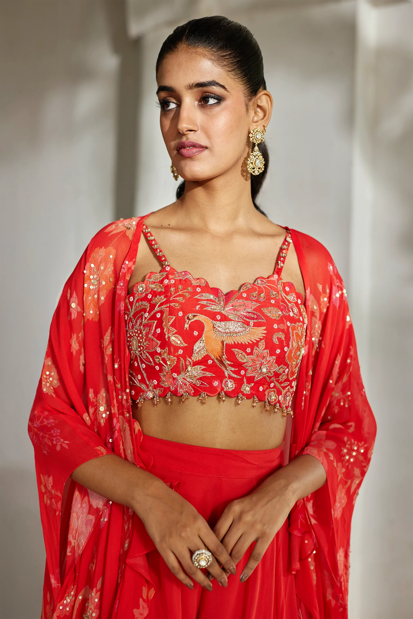 NUNU JACKET PALAZZO SET