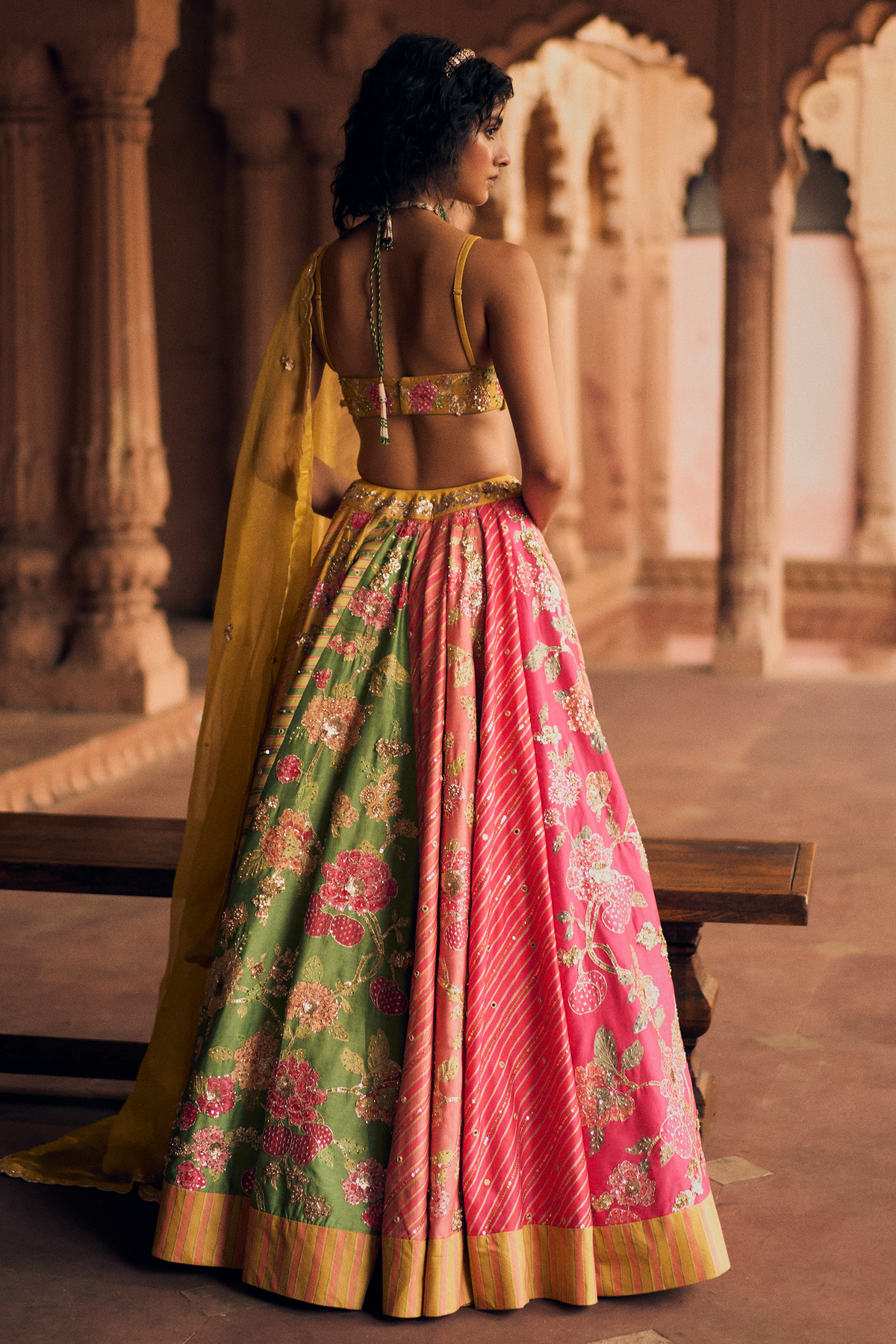 BHAKTHI LEHENGA SET