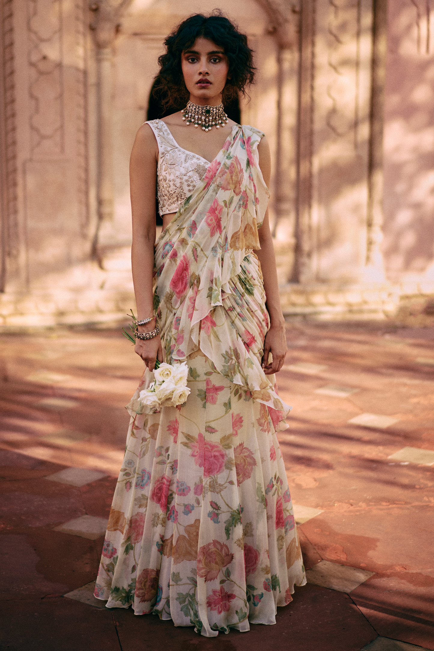 WREN SAREE SET