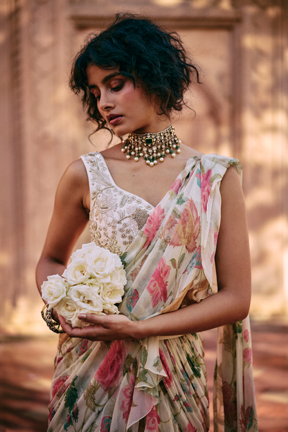 WREN SAREE SET